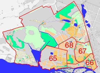 Карта приморского района спб с улицами и номерами домов